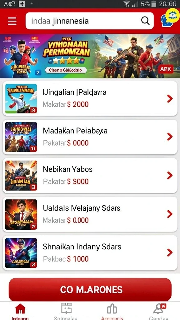 Screenshot tawonbet nomor 2